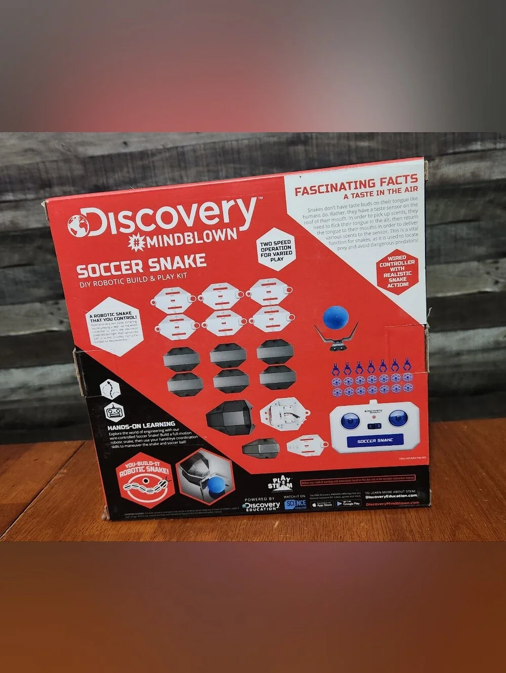 Discovery Mindblown Soccer Snake DIY Robotic Build And Play Kit